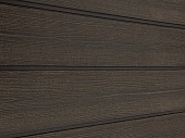 Сайдинг из ДПК SW Cedrus для фасада 170х10х4000 мм цвет темно-коричневый 